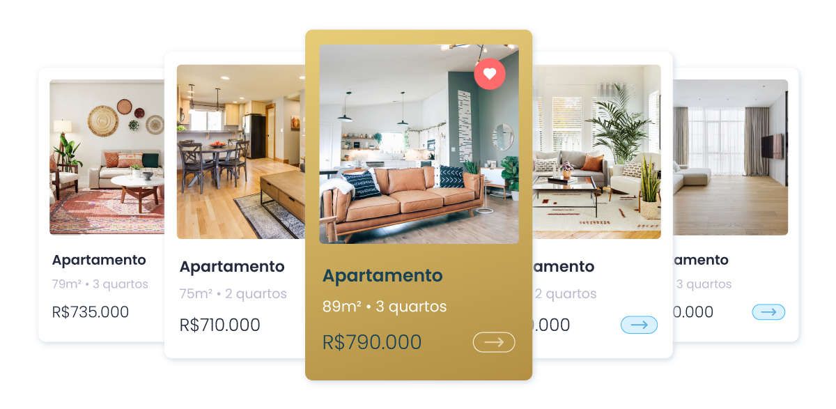 Imóvel da Gestão Prime com destaque no site. Fonte: Foxter Cia. Imobiliária.